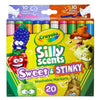 Crayola Toys Crayola - Silly Scents Sweet & Stinky Scented Markers, 20 Count