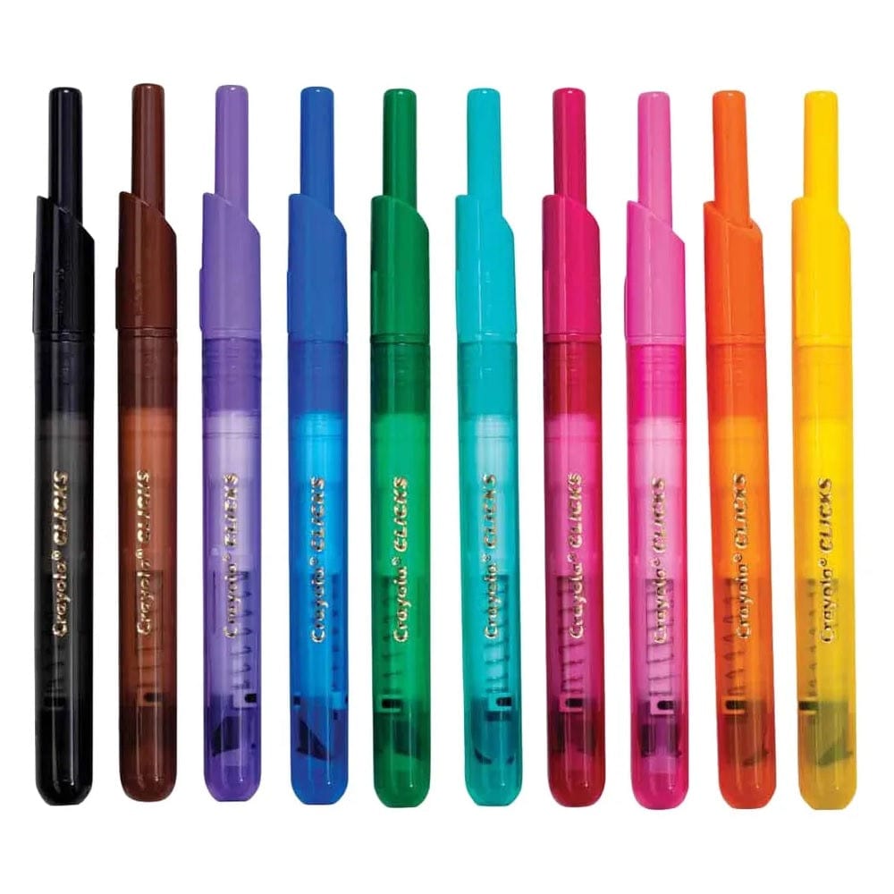 Crayola Toys Crayola - Super Clicks Retractable Markers - 10pcs
