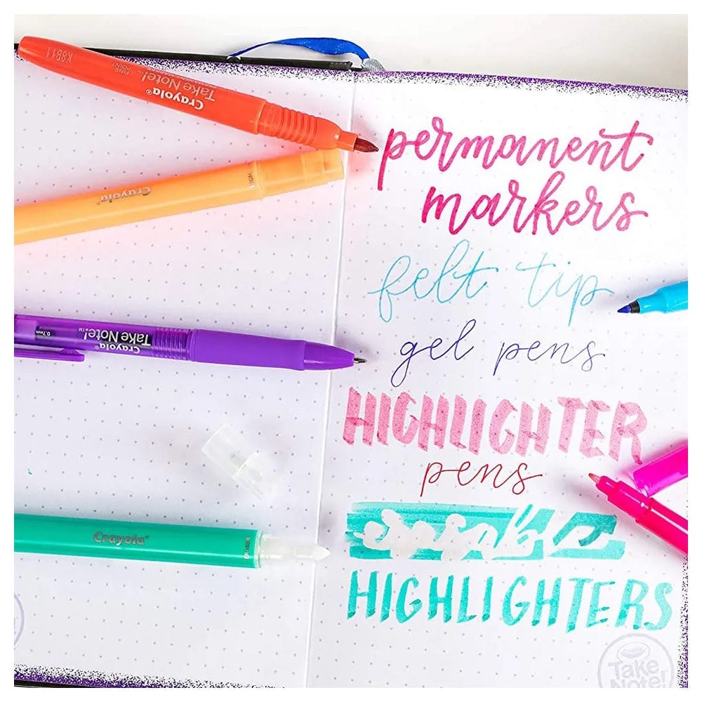 Crayola Toys Crayola - Take Note! Erasable Highlighters, Pack of 6