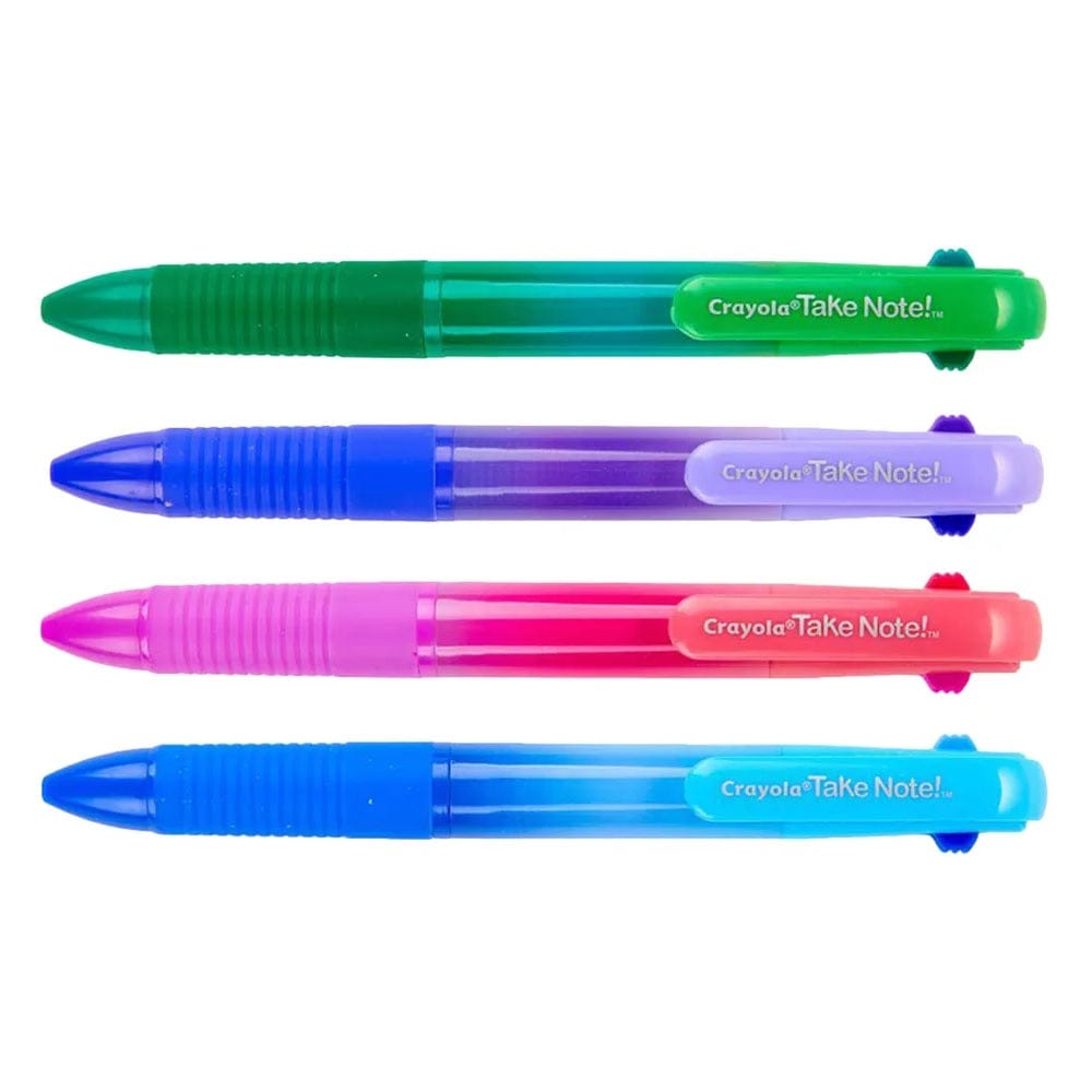 Crayola Toys Crayola - Take Note Washable Gel Pens - 4pcs - Ombre