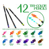 Crayola Toys Crayola - Tri-Shade Colored Pencils w/ Decorative Tin - 12pcs