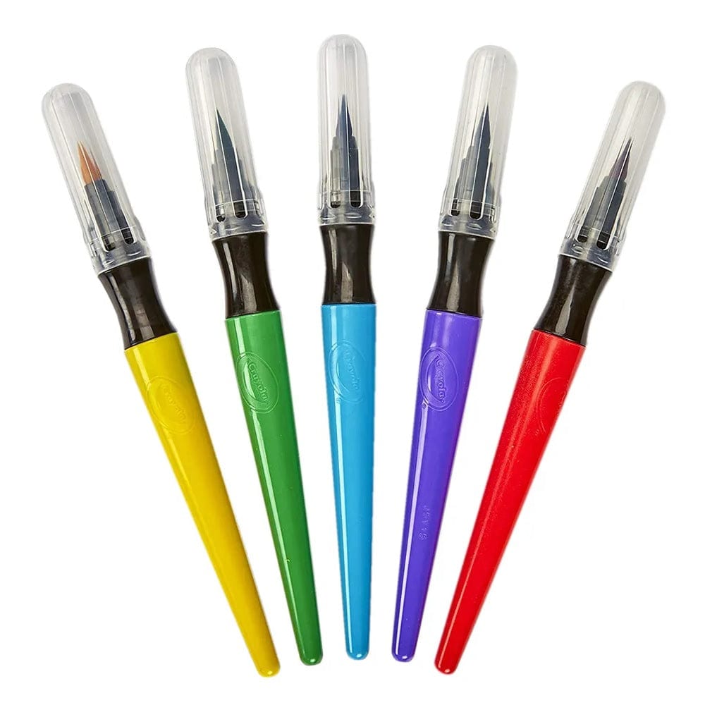 Crayola Toys Crayola - Washable No Drip Paint Brush Pens Pack of 5