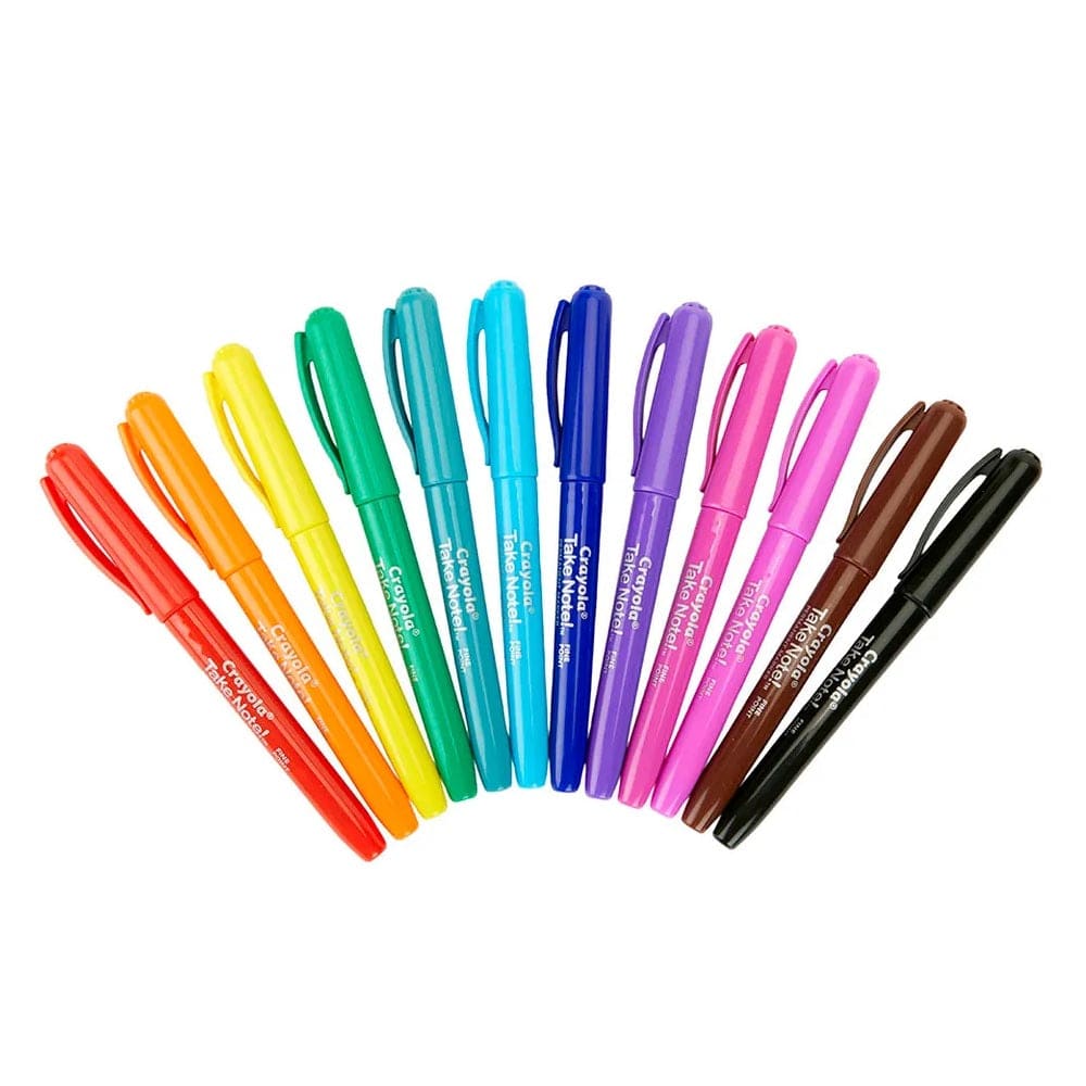 Crayola Toys Crayola - Water Based Permanent Markers - 12pcs