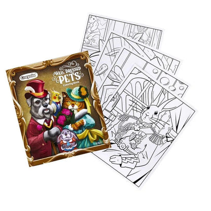Crayola Toys Crayola - Well Dressed Pets Coloring Book