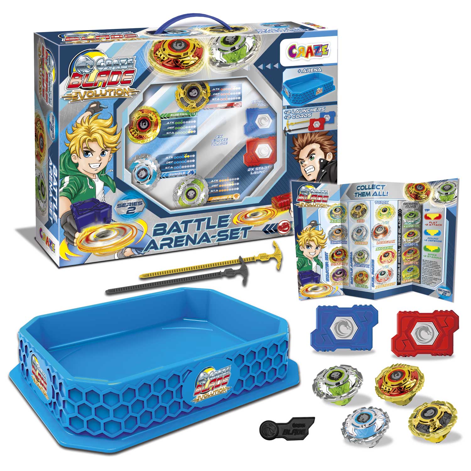 CRAZE - BLADE Battle Arena Set Evolution online bestellen | MÜLLER CRAZE - BLADE Battle Arena Set Evolution online bestellen | MÜLLER
