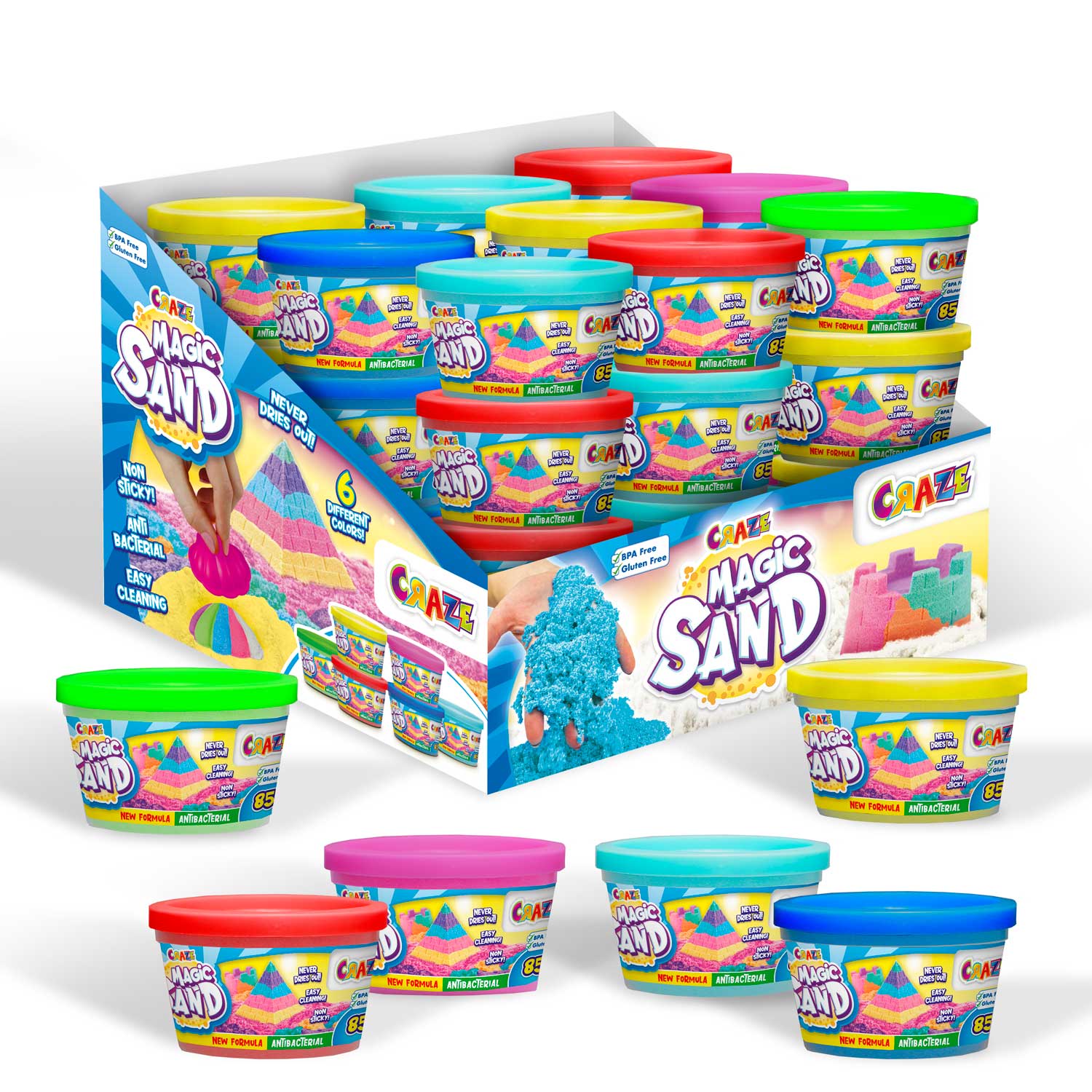 CRAZE Artikel online kaufen Craze - Magic Sand - Can – Flitit - Online Store