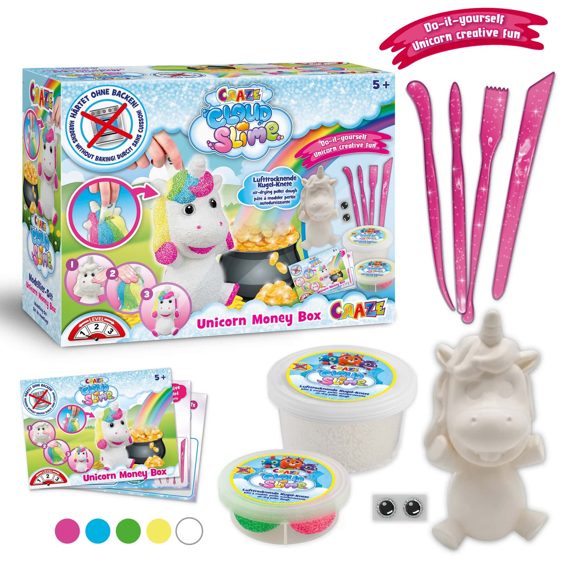Craze Slime Cloud Slime - Money Box Unicorn
