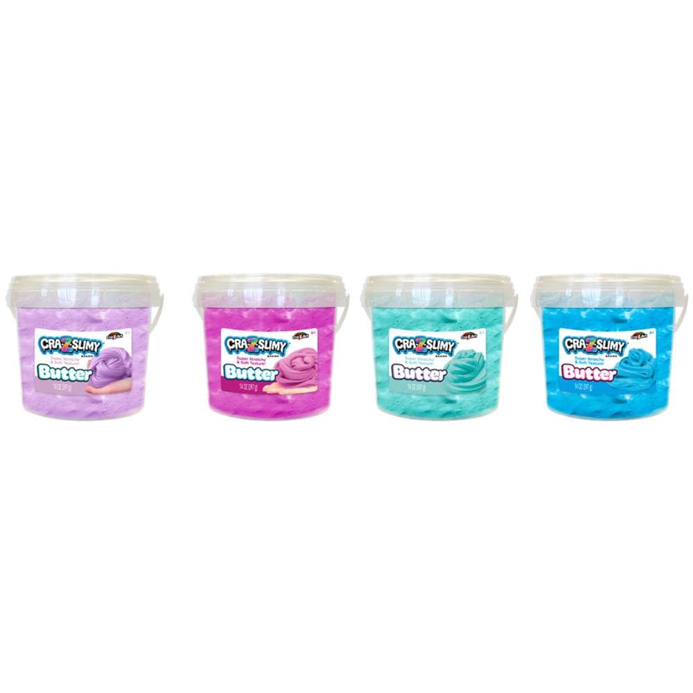 CraZSlimy Toys Cra-Z-Slimy Butter Slime Assortment