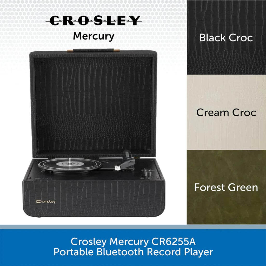Crosley Electronics Crosley Mercury Turntable - Black Croc