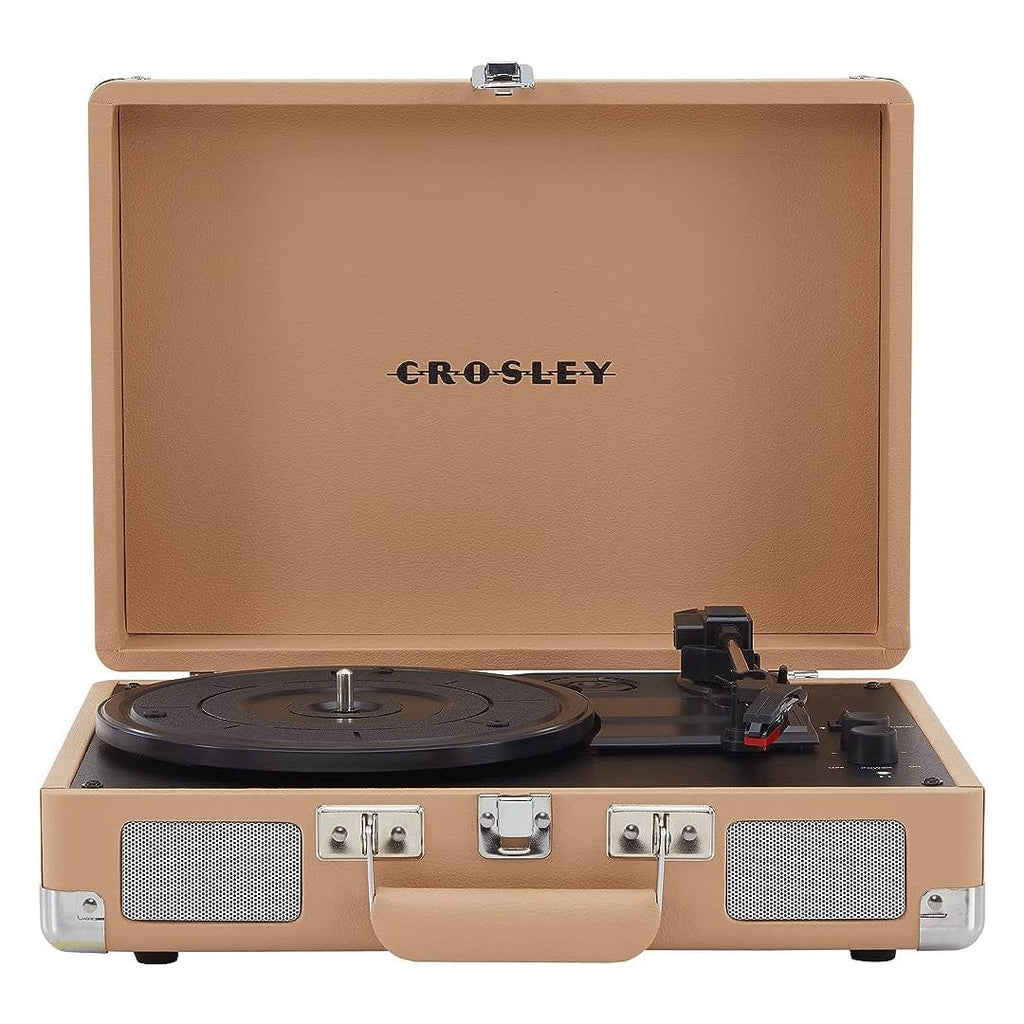 Crosley turntables Crosley Cruiser Plus Portable Turntable With Bluetooth In/Out- Light Tan
