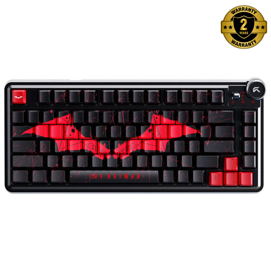 Cybeart Nighthawk 75 - The Batman - TKL Tri-Mode Wireless RGB Gaming Keyboard