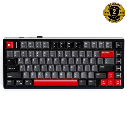 Cybeart X75 Rhino - TKL CNC Aluminium Tri-Mode Wireless RGB Gaming Keyboard - Signature Edition