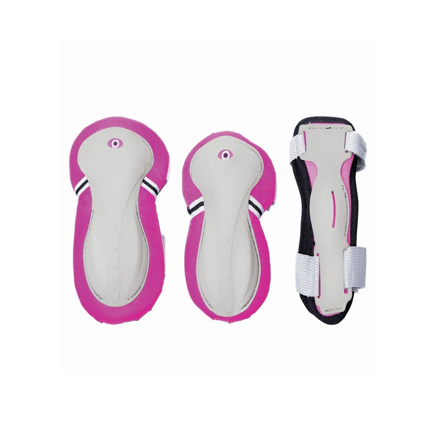 Globber - Protective Junior Set of Knee & Elbow Pads with Wrist Guards - Pink