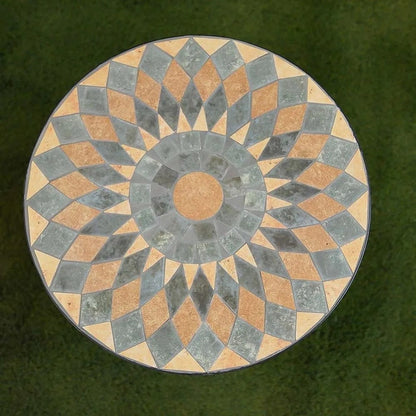 Danube Home & Kitchen 2 Tier table – Mosaic Design