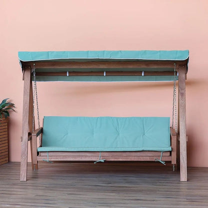 Danube Home & Kitchen Gazala Wooden Swing - Apple Green