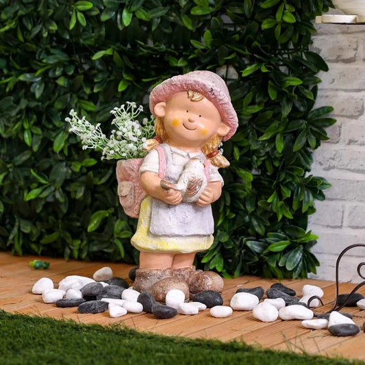 Danube Home & Kitchen Girl Planter