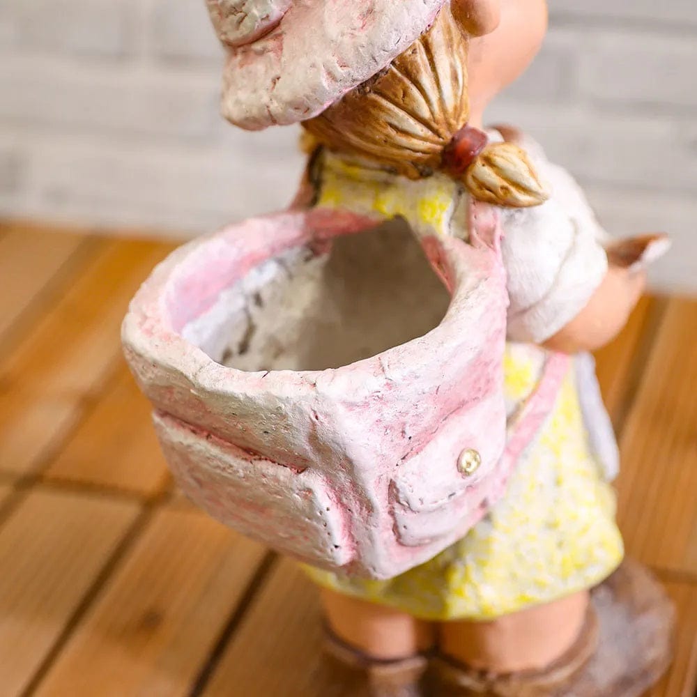 Danube Home & Kitchen Girl Planter