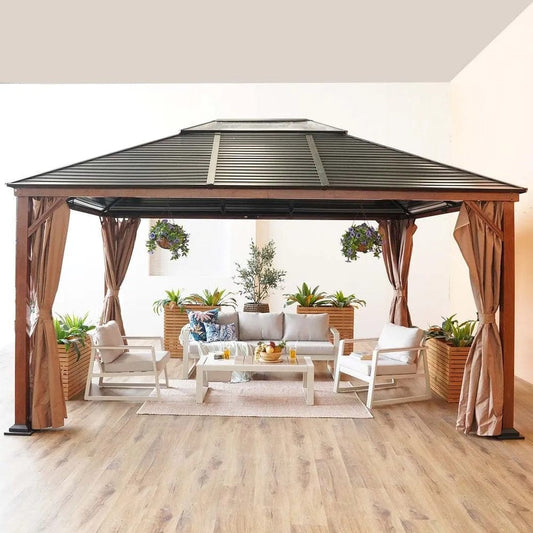 Danube Home & Kitchen Jasmy Gazebo