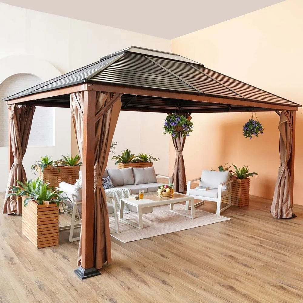 Danube Home & Kitchen Jasmy Gazebo