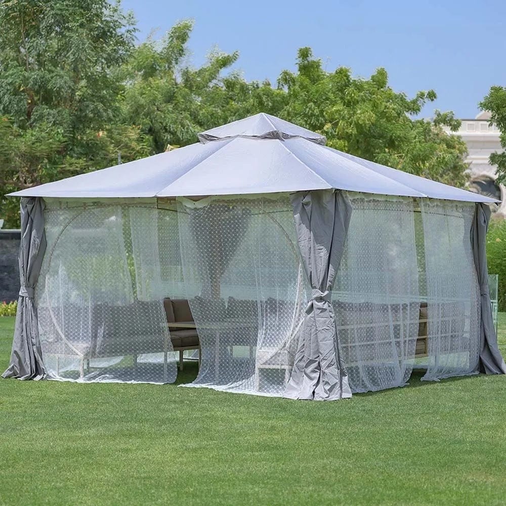 Danube Home & Kitchen Miraj Gazebo With Seating