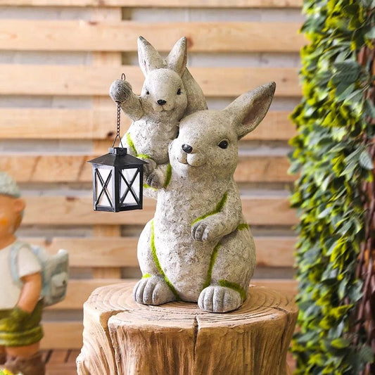 Danube Home & Kitchen Rabbit Baby With Lantern