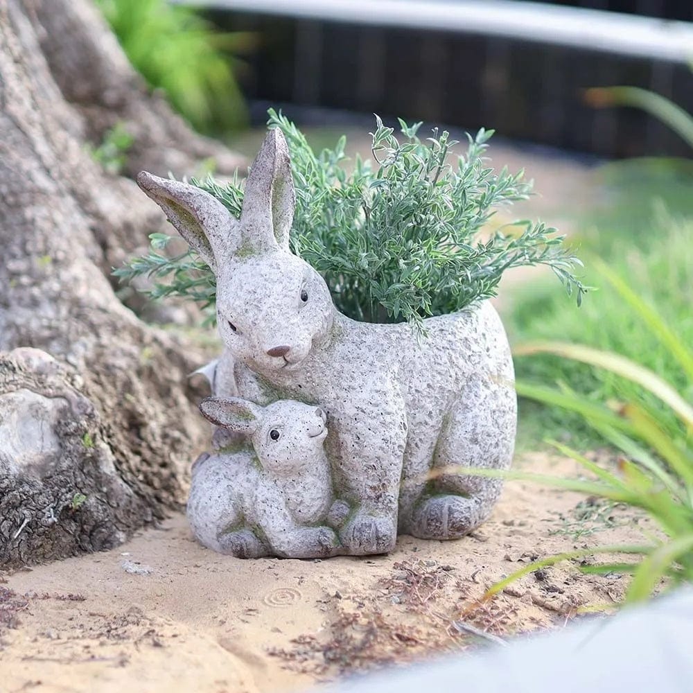 Danube Home & Kitchen Rabbit Planter