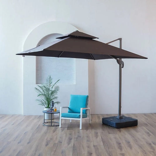 Danube Home & Kitchen Sofia Umbrella With Base