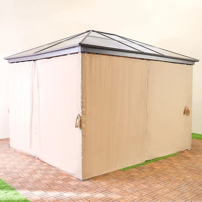 Danube Home & Kitchen Veora Steel Gazebo