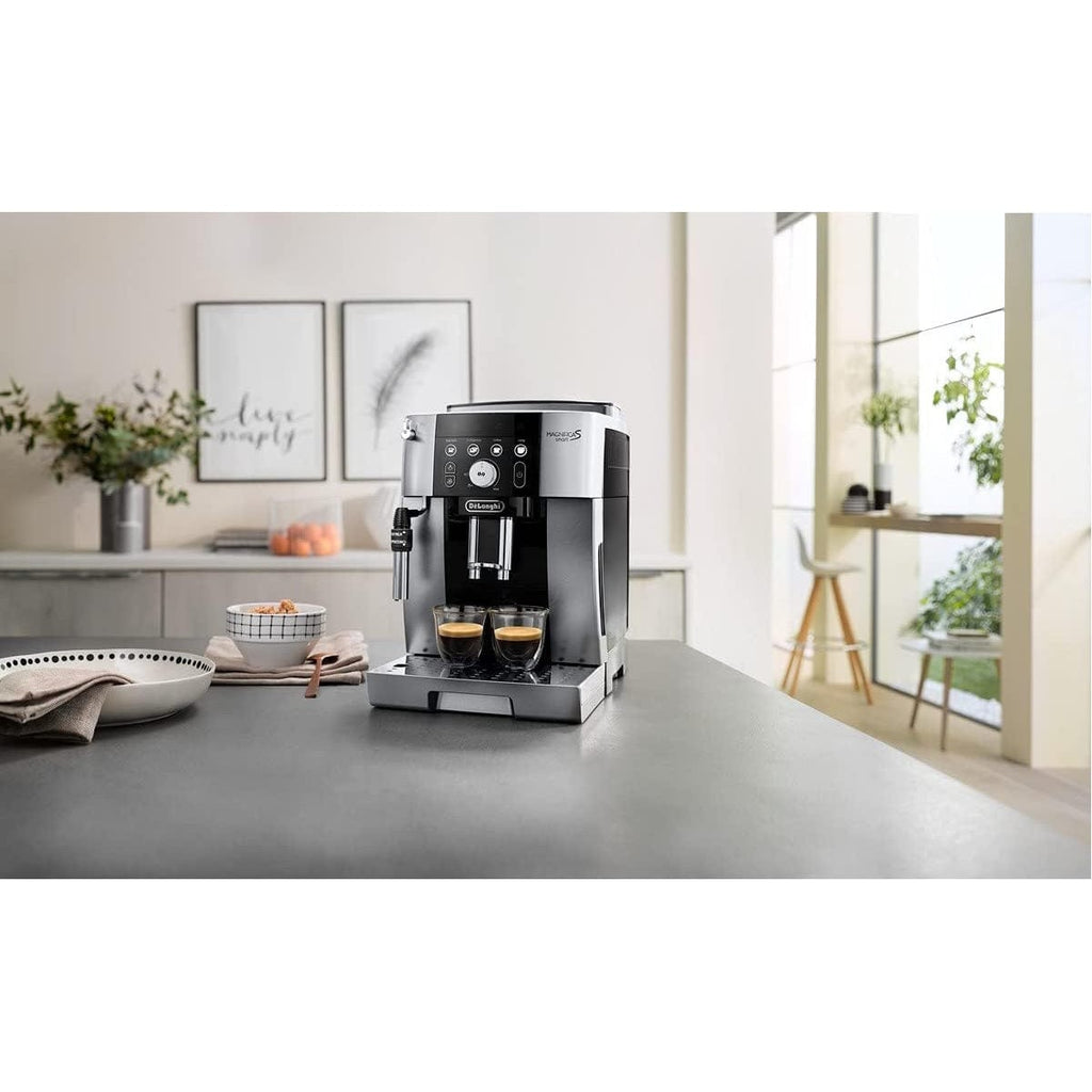 De'Longhi Home & Kitchen De' Longhi Magnifica S Smart Automatic Coffee Machine - Silver Black