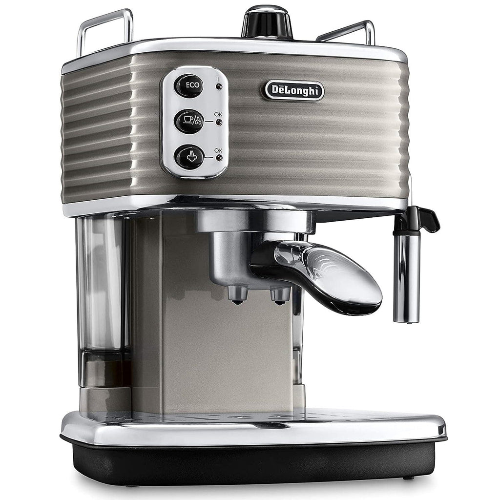 De'Longhi Home & Kitchen De'Longhi Scultura Pump Coffee Machine Beige ECZ351.BG