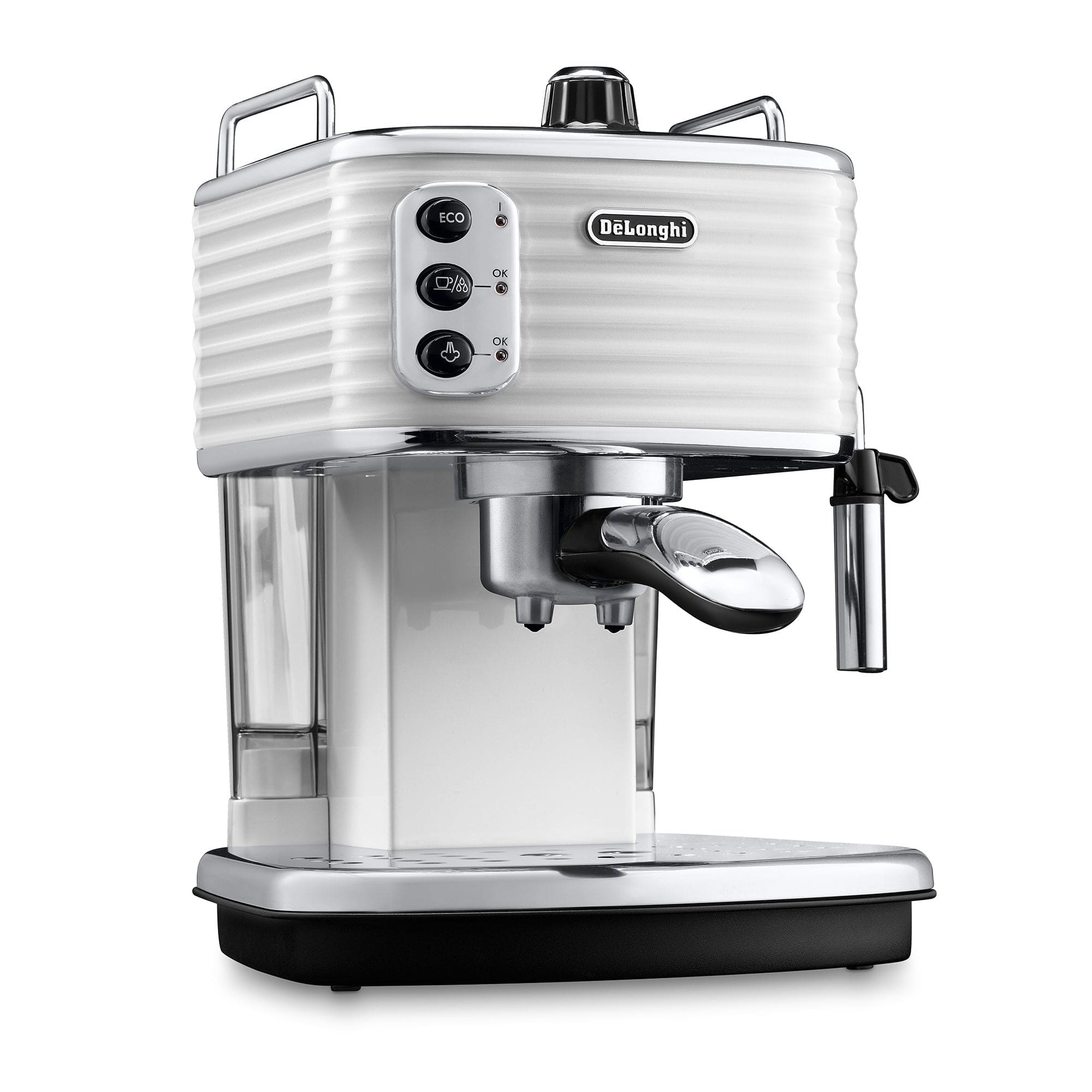 De'Longhi Home & Kitchen De'Longhi Scultura Pump Coffee Machine White ECZ351.W