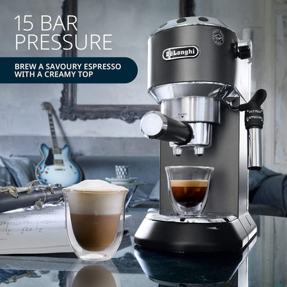 De'Longhi Home & Kitchen DeLonghi Dedica Style Pump Espresso Coffee Machine - Black
