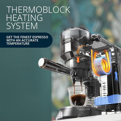 De'Longhi Home & Kitchen DeLonghi Dedica Style Pump Espresso Coffee Machine - Black