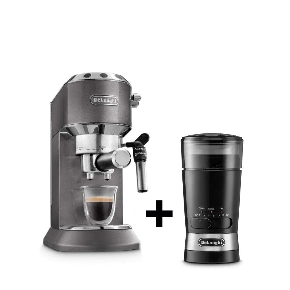 De'Longhi Home & Kitchen DeLonghi Pump Espresso Coffee Machine + DeLonghi Electric Coffee Grinder