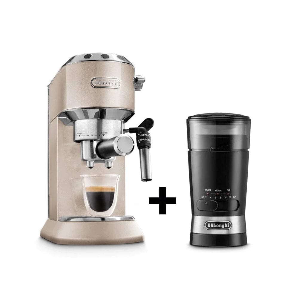 De'Longhi Home & Kitchen DeLonghi Pump Espresso Coffee Machine + DeLonghi Electric Coffee Grinder