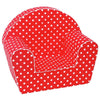 Delsit Toys Delsit - Arm Chair Red with White Spots