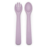 Pippeta Silicone Spoon & Fork - Lilac