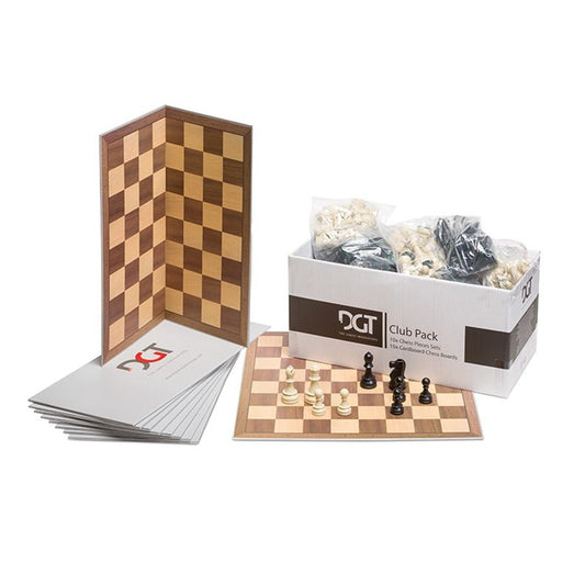 DGT 10822 Club Pack (10 x Board & Pieces 95mm)