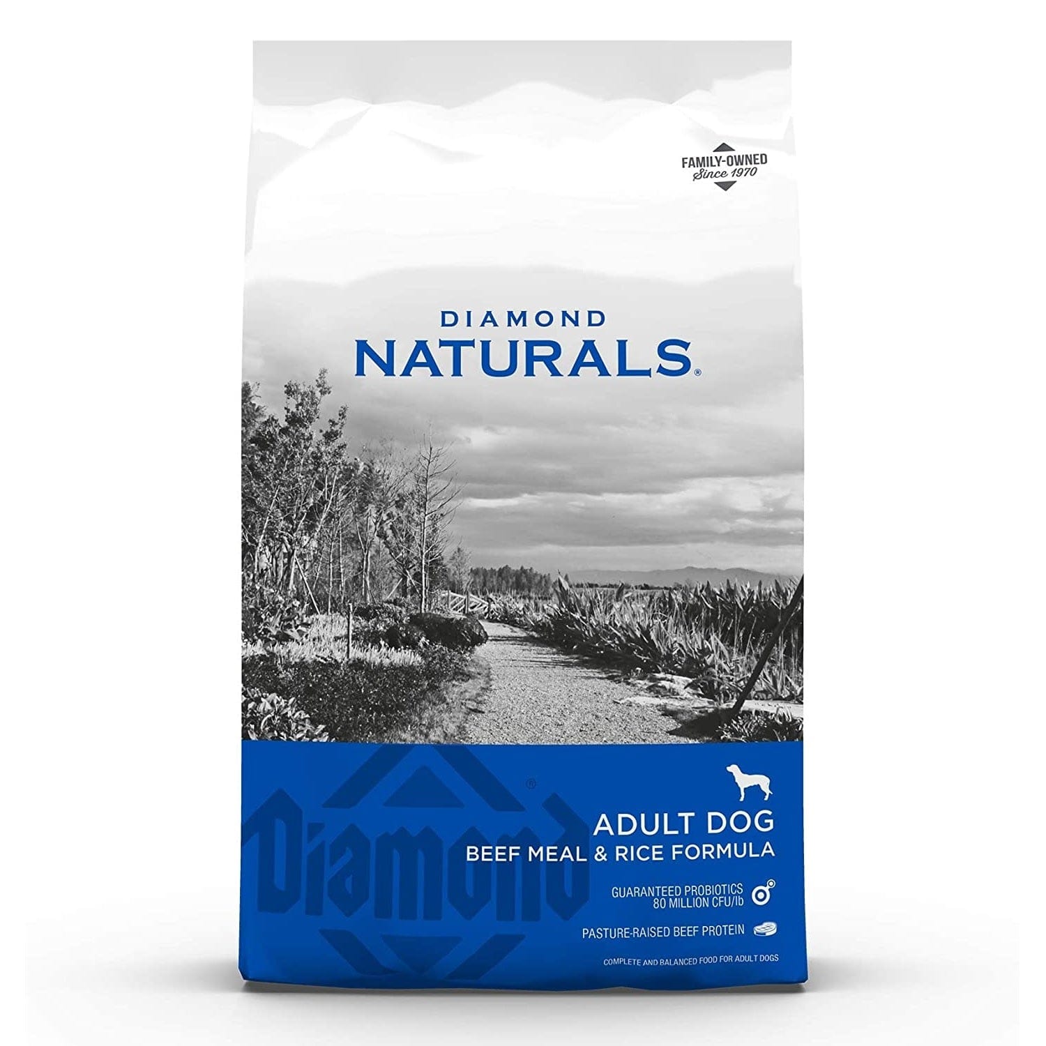 Diamond Naturals Pet Supplies Diamond Naturals Adult Dog Beef Meal & Rice Formula  18.14 Kg (40 lbs)