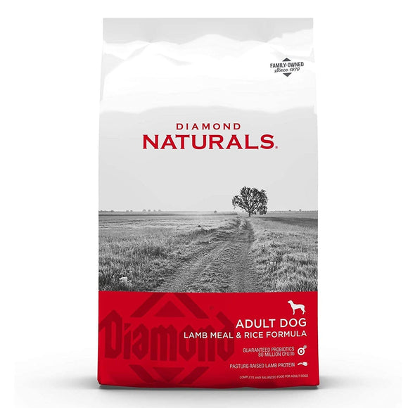 Diamond Naturals Pet Supplies Diamond Naturals Adult Dog Lamb Meal & Rice Formula 2.72Kg (6 lbs)