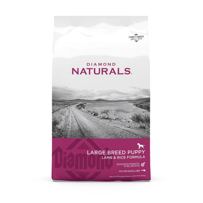Diamond Naturals Pet Supplies Diamond Naturals Large Breed Puppy Lamb & Rice Formula 18.14 Kg (40 lbs)