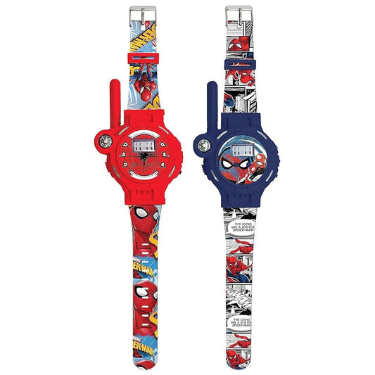 Lexibook - Spiderman Digital Watch with Walkie Talkie 200m