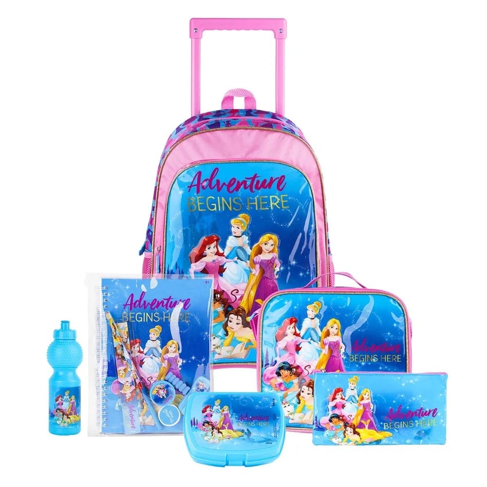 Disney School Disney Princess Adventure Begins Here 6 in 1 Box Set 16"
