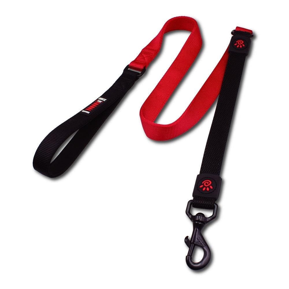 Doco Pet Supplies Doco 4ft Shock Absorbing Bungee Leash - Red - Large