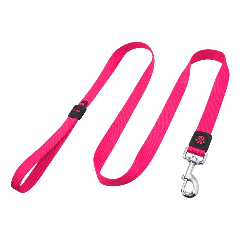 Doco Pet Supplies Doco 4ft Signature Nylon Leash - Pink - XL
