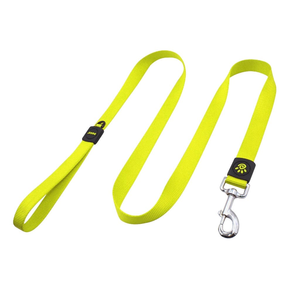Doco Pet Supplies Doco 4ft Signature Nylon Leash - Safety Lime - XL