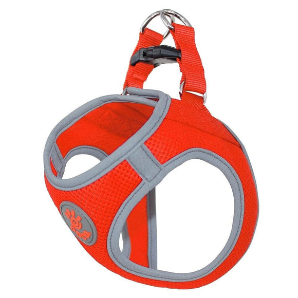 Doco Pet Supplies Doco Athletica Quick Fit Mesh Harness - Safety Orange - Medium