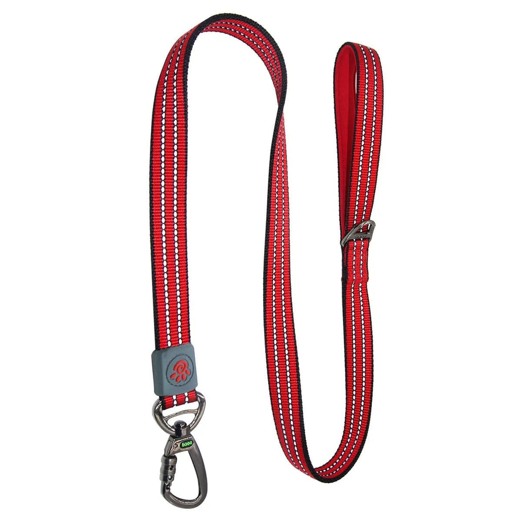 Doco Pet Supplies Doco® Vario Leash - 6ft" - Red - Small