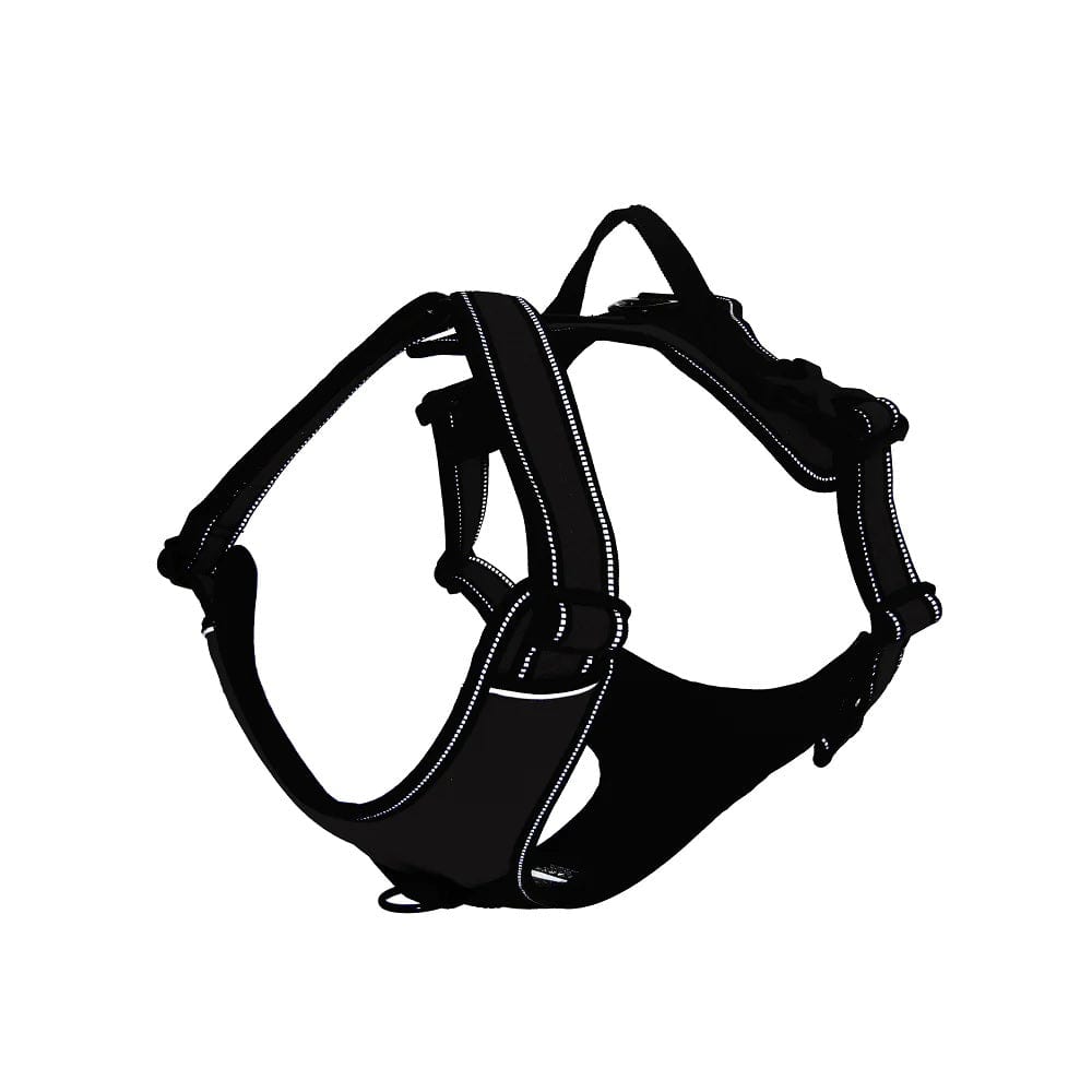 Doco Pet Supplies Doco Vertex Front Range Harness - 3m Reflective - Black - Large