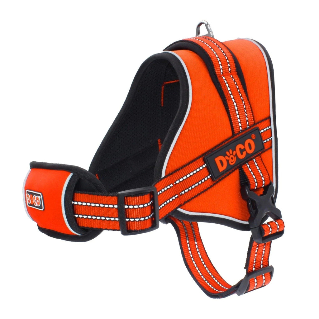 Doco Pet Supplies Doco Vertex Power Harness Previous - Safety Orange - Small